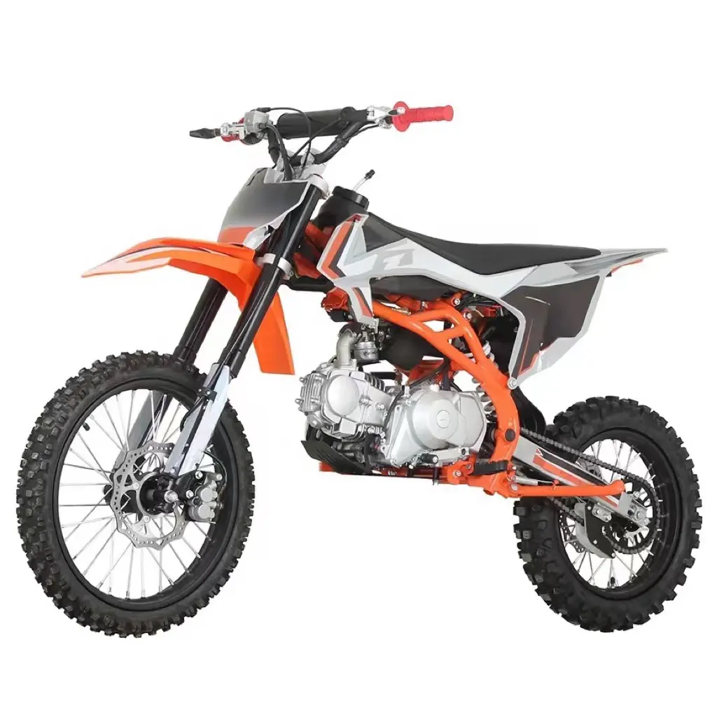 बिक्री के लिए उच्च गुणवत्ता वाली 125cc 150cc सस्ती मोटरसाइकिल/गैसोलीन डीजल दो पहियों वाली डर्ट बाइक मोटरसाइकिल