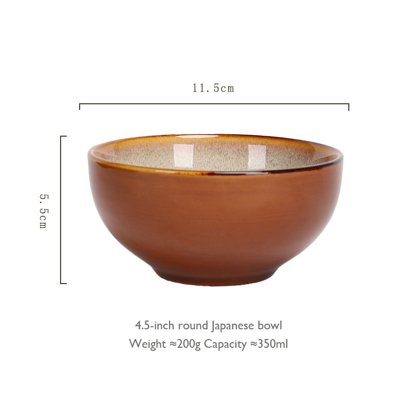 Bol rond japonais 4.5"