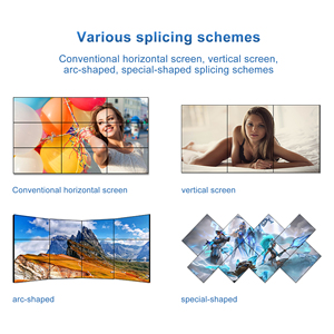 Factory Price 55&quot; Panel Install 3*3 Processor Wall Mount <strong>Controller</strong> Advertisement Screen DID <strong>Display</strong> <strong>LCD</strong> Video Wall - Product Image 6