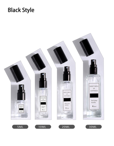 Toptan sıcak satış üreticisi 5ml 7ml 10ml 20ml 30ml 50ml 100ml kare şeklinde sprey lüks doldurulabilir cam parfüm - Product Image 2