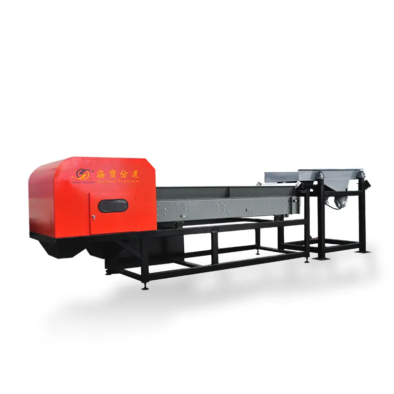 Haibao HBM-1500 sorter machine for separating iron stainless steel scrap from nonferrous metal
