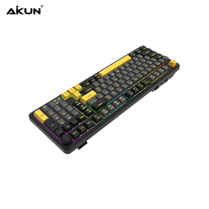 Triple Mode Wireless Rechargeable Gaming <strong>Keyboard</strong> with <strong>Mechanical</strong> Switch-Gasket 5 Structure-RGB Backlight-Multi OS-Smart Display - Product Image 5