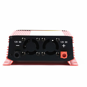 2022红色1000瓦汽车逆变器48v输入240伏输出DC12V/24V 110V/220伏电源升压器可定制ROHS认证OEM家用