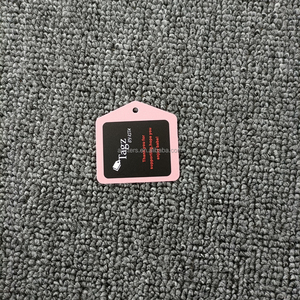 Custom Plastic <strong>Tag</strong> <strong>String</strong> Lock <strong>Elastic</strong> <strong>Loop</strong> Garment Seal <strong>Tags</strong> - Product Image 4