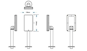 Freies software SDK MQTT protokoll zeit teilnahme system access control terminal - Product Image 6