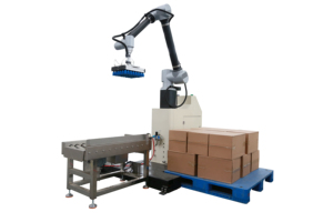 Robot de apilamiento de paletizador automatizado colaborativo para embalaje de cajas de cartón con componentes de núcleo PLC - Product Image 6