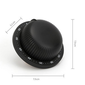 Mini Timer da cucina portatile Syh1236 in acciaio inox da 60 minuti con conto alla rovescia novità del suono ruotato con Design meccanico Timer di cottura - Product Image 2