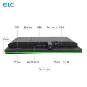 280 नाक 10 इंच सिम स्लॉट एसडी कार्ड 5 एमपी टैबलेट एंड्रॉइड 11 75*75 वेसा दीवार माउंट टच स्क्रीन टैबलेट - Product Image 6