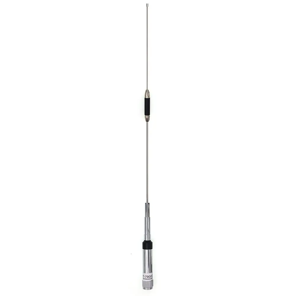 Antena de rádio móvel para carro ANT-7900D, antena de banda quádrupla 144/220/350/440MHz RB-400 com clipe de cabo alimentador KT-7900D de 5 metros