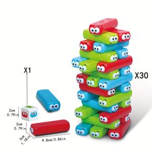 3D Puzzle Extract Digital Stacking High Building Block <strong>Test</strong> Stabilizing <strong>Skills</strong> Stacker Tower Game
