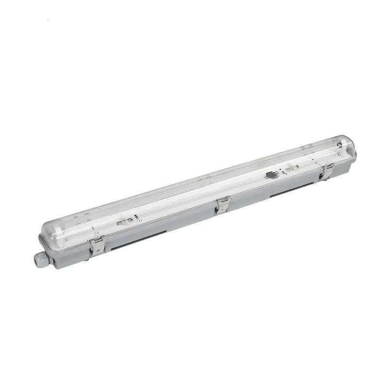 IP65 IK08 1x136W 2x26W superficie led montato singolo T8 stecca tubo triproof luce, doppio t8 lampada fluorescente