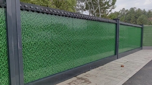 Yüksek kaliteli ağır şantiye bariyer çit yüksek stabilite çevre koruma geçici güvenlik paneli Hoarding - Product Image 3