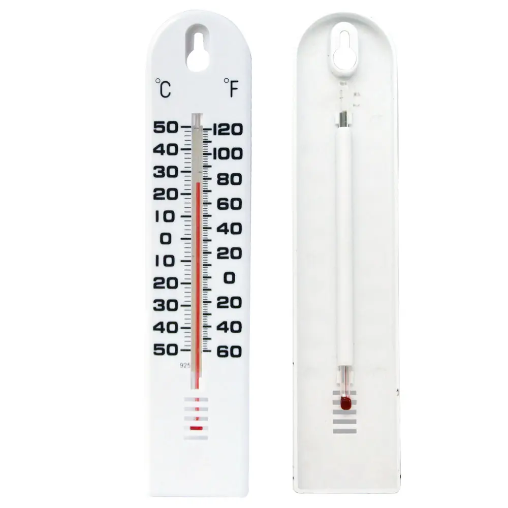 Medidor de temperatura de la habitación Dial termómetro colgante de mercurio para interiores