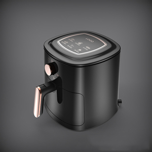 Manuel Air Fryer High Quality From <strong>Turkey</strong> Temperature and <strong>Timer</strong> Manuel Control 5.5 6 6.5 8L Oil Capacity Double Basket - Product Image 2