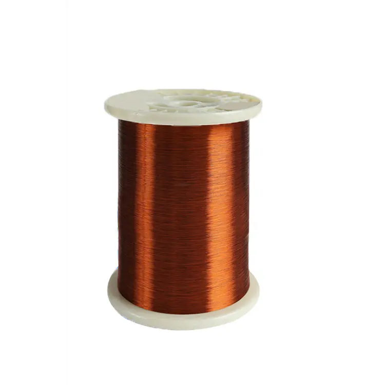 Alambre de Aluminio revestido de cobre esmaltado de China, cable de bobinado cca