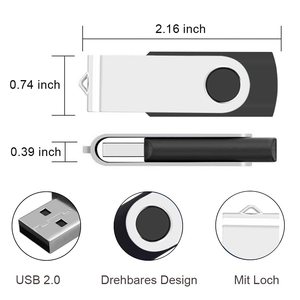 Ücretsiz örnek taşınabilir toptan Pendrive 32Gb 64Gb 2.0 Flash bellek kalem sürücü Cle Usb sopa döner Usb Flash sürücü - Product Image 4