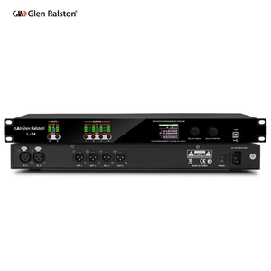 Glen Ralston 2 entradas 4 salidas mezclador ecualizador sistema de sonido profesional procesador de audio digital - Product Image 3