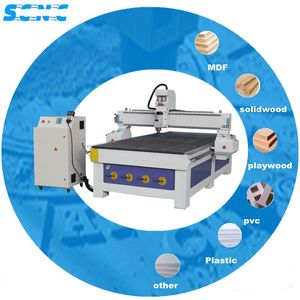 Supercnc <strong>3</strong> <strong>Axis</strong> <strong>Servo</strong> Motor Woodworking 1325 4x8 Mdf Cutting Wooden Furniture Door Making Automatic Wood <strong>Router</strong> - Product Image 1