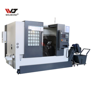 Máquina de torno CNC TCK50A Máquina de torno CNC Siemens de 2 ejes con precio de alimentador de barra
