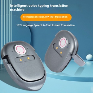 Traductor de voz de habla gratuita T2 transfronterizo 137 idiomas Software social Chat bilingüe remoto Android 4G IPS pantalla táctil - Product Image 2