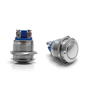Pulsante di uscita interruttore a spinta porta apriscatole in acciaio inox pulsanti di rilascio per il controllo accessi serratura del cancello elettronico con luce a LED - Product Image 4
