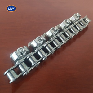 Standard 08B <strong>10B</strong> Stainless Steel Gripper Conveyor <strong>Chain</strong> for Packing Machine - Product Image 2