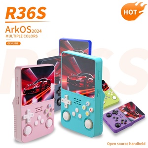 本物のR36s Arkos 2.0ポータブルレトロゲーム機3.5インチIPSスクリーンオープンソースゲーム機Wi-Fi通信付き - Product Image 2