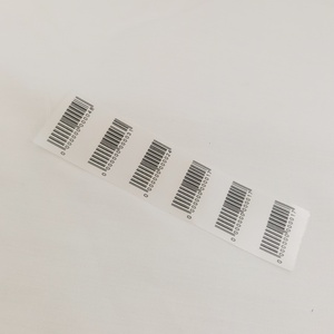 カスタム印刷シルクスクリーンサテンラベルサイズQRコード付きラベル - Product Image 5