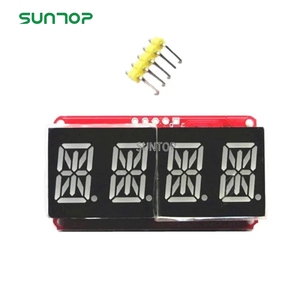 Display a LED rosso e arancione a 14 segmenti da 0.54 pollici con schermo a LED controllo I2C a 4 cifre - Product Image 5