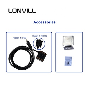 Scanner di codici a barre DPM a matrice fissa con supporto fisso per scanner di codici 2d in metallo industriale LONVILL