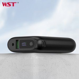 Wst אלקטרוניקה 18w קלט הוביל תצוגה דיגיטלית בנק כוח תצוגה דיגיטלי מיני pd מהיר טעינה dc פלט 10000mah בנקים כוח עבור בגדים
