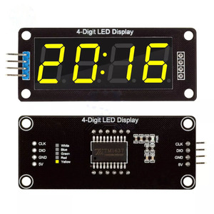 TM1637 LED-Anzeige modul für Arduino 4-stelliges 7-Segment 0,56 Zoll Zeit schalt uhr Röhren modul Rot Blau Grün Gelb Weiß