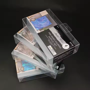 定制PVC PET PP塑料透明包装盒电子化妆品包装盒透明礼品盒
