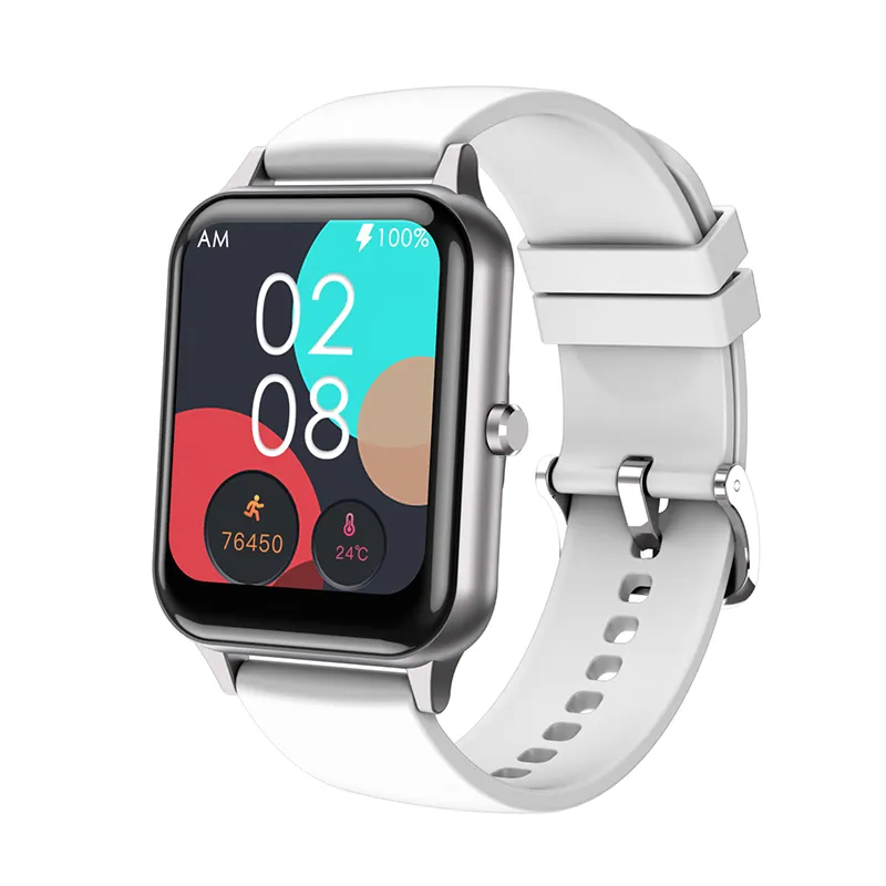 SA16 1.69 orologio intelligente rettangolare per telefoni Android e Tracker Fitness iPhone con monitoraggio del sonno dell'ossigeno nel sangue della frequenza cardiaca
