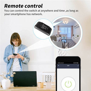 Tuya alexa מתג חכם <span class=keywords><strong>wifi</strong></span> מודול בקר מודול tuya חכם יישום קול ממסר קולי עבודה עם מתג אור הוביל - Product Image 3