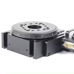 High Quality Diameter 100mm Rotary <strong>Table</strong> Small Revolving <strong>Table</strong> Electric Rotary Stage 360 Degree Hollow Rotary <strong>Table</strong> - Product Image 3