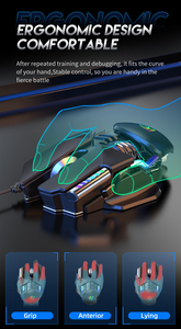 2025 DPI 7 programlanabilir RGB arkadan aydınlatmalı düğmeler manyetik kablosuz AC arayüzü ile 12000 taşınabilir oyun fare kablolu ergonomik - Product Image 4