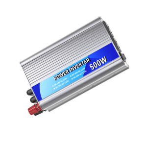 Inversor de onda sinusoidal modificada inversor portátil 400W DC 12 V o DC 24 V entrada a AC 110V 60Hz salida con enchufes duales y USB - Product Image 6