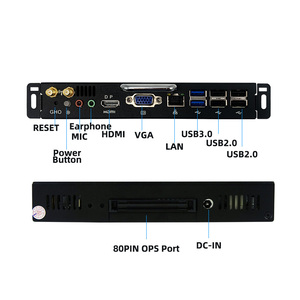 Ops מחשב H81 B85 שבבים האם אינטל <span class=keywords><strong>Haswell</strong></span> Quad Core 4Th Gen <span class=keywords><strong>I3</strong></span> I5 I7 מעבד 4K Ops מיני מחשב