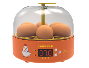 小型容量6卵インキュベーター家庭用2025コンパクト軽量PP素材 - Product Image 5