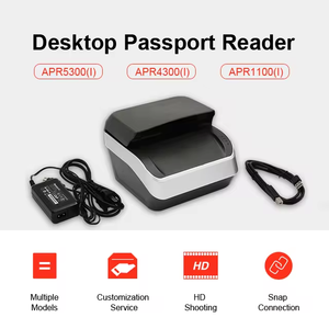 Escáneres de garantía de calidad Agencia de viajes Sistema de entrada de datos de pasaporte una solución todo en uno lector de pasaporte de software - Product Image 2