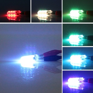 PEL T10 Flash Car Side Marker Lights <strong>Led</strong> Light Car Silicone Lamp <strong>RGB</strong> With Remote Control - Product Image 3