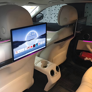 Car Headrest Monitor Android 13 DC12V IPS HD Screen Display Touch Button FM BT TF <strong>USB</strong> 1 HDMl <strong>Input</strong> Car Rear Seat Screen - Product Image 1