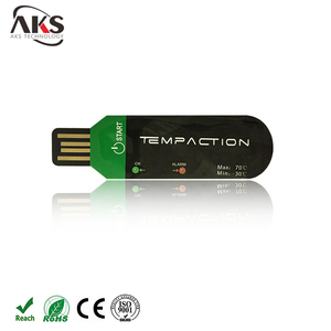 Waterproof Single Use USB Mini <strong>Data</strong> Logger Temperature Alarm Controller - Product Image 4