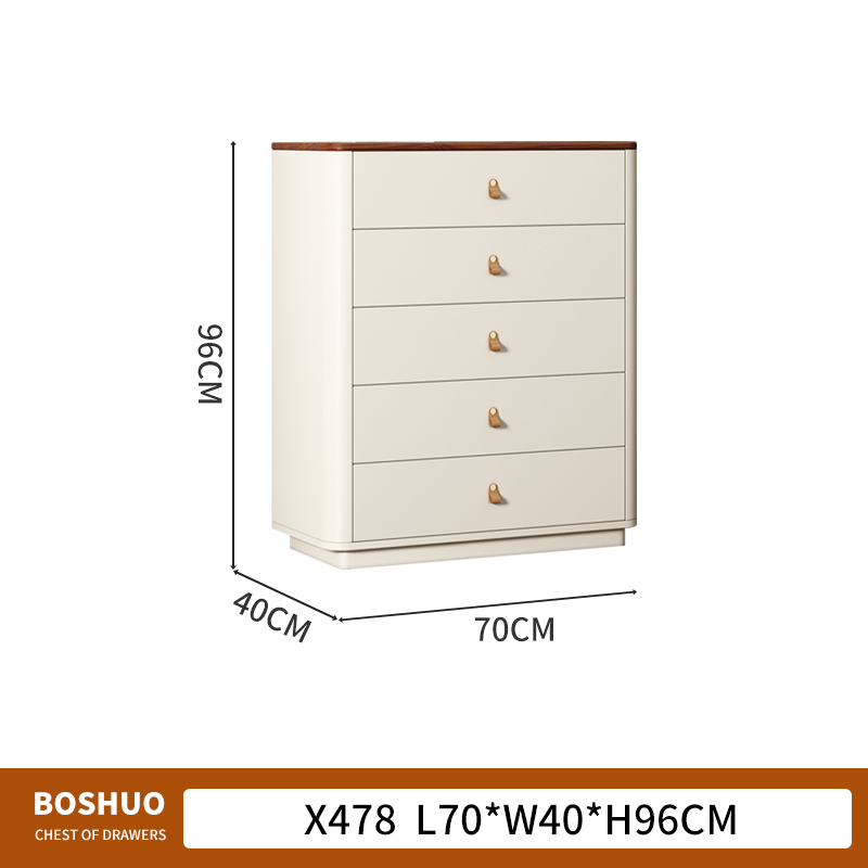 Five drawers