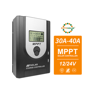 GT SOLAR Hochleistungs-Solar regler MPPT-Laderegler 10A 20A 30A 40A 50A 60A 12/24V Maximaler PV-Eingang 100V.
