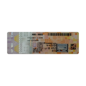 Oem Sticker Bạc giành chiến thắng 11 nhà toàn cầu trực tuyến kích hoạt chất lượng cao giấy phép 6 tháng đảm bảo DHL/fedex/UPS miễn phí vận chuyển - Product Image 3