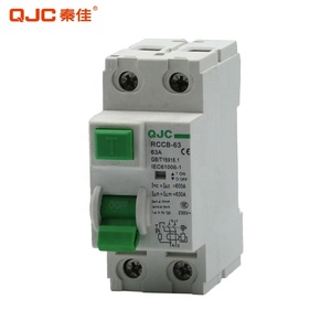 QJC venta directa de fábrica de 2 polos RCCB MCB en disyuntores - Product Image 4