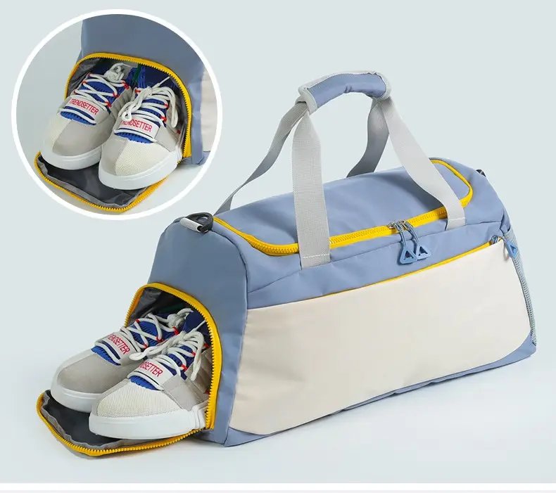 กระเป๋าเดินทางสตรี,กระเป๋าทรงหมอนน้ำหนักเบาสำหรับเล่นกีฬาปีนเขากันน้ำดีไซน์ใหม่