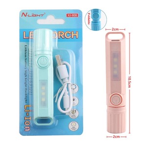 XJ-808 Mini Pocket <span class=keywords><strong>torchlight</strong></span> nhỏ Led Torch lumen cao có thể gập lại cắm trại zoomtorchlight với LED readlight Type-C sạc nhanh - Product Image 2